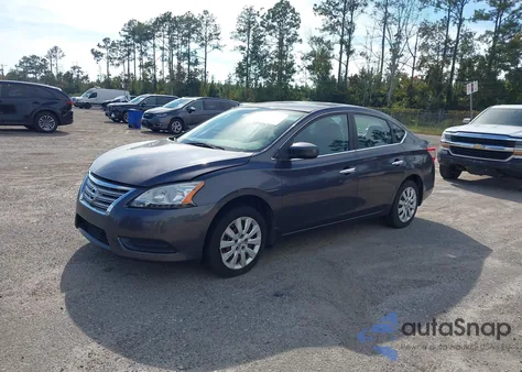 2015 Nissan Sentra Sv z USA, uszkodzony, nr VIN 3N1AB7AP4FL676873